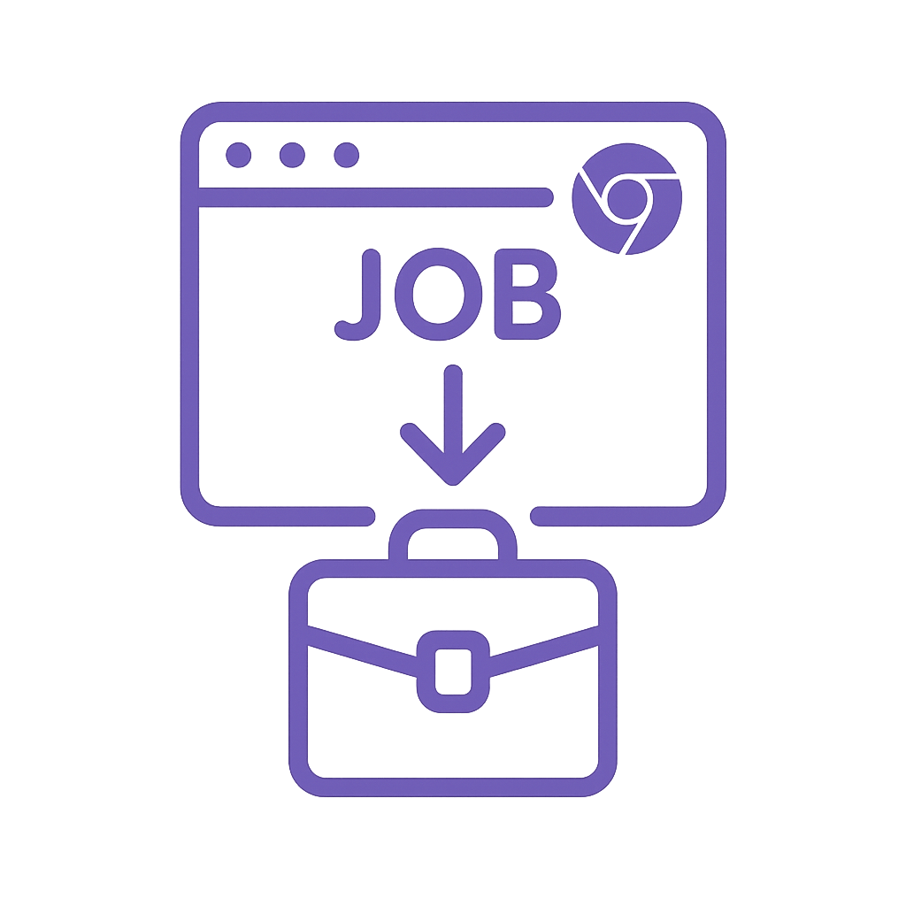 Chrome extension to import jobs from LinkedIn and Indeed