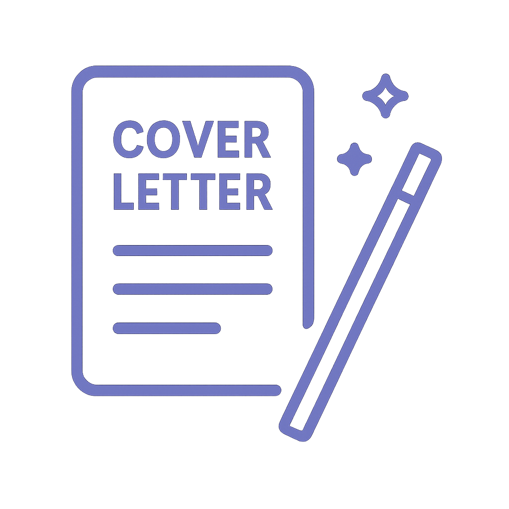 AI-generated cover letters tailored to each job